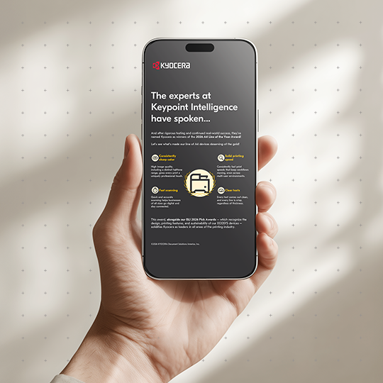 Kyocera’s A4 MFPs and printers at a glance