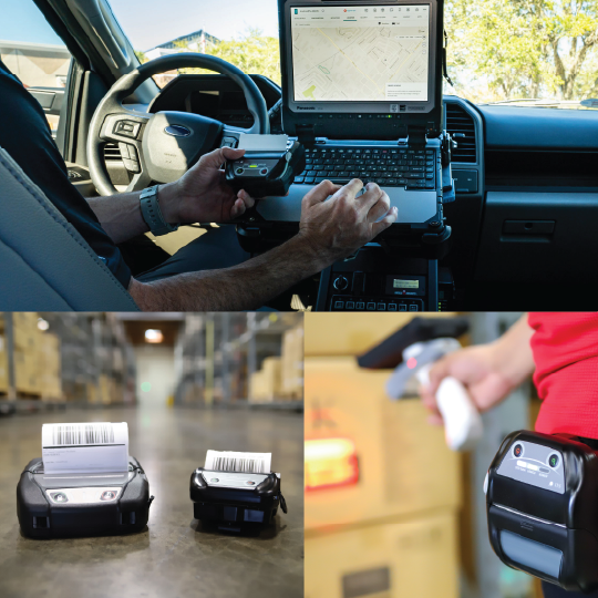 Thermal Mobile Label Printers & Mobile Receipt Printers