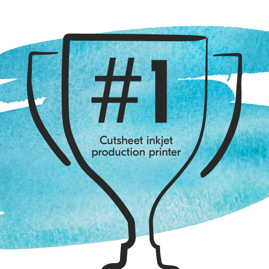 The number one cutsheet inkjet production printer.