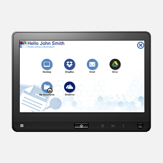 Screenshot of software icons