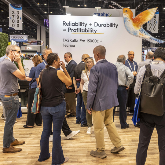 Why visit our production inkjet portfolio in Las Vegas