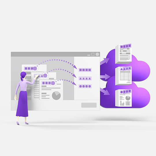 Cloud sharing with Kyocera Cloud Information Manager.