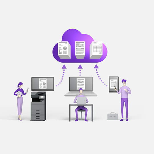 Kyocera Cloud Information Manager: stay connected.