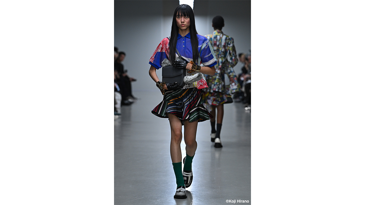 ANREALAGE’s Collection at Paris Fashion Week Spring/Summer 2026 - Outfit No. 21