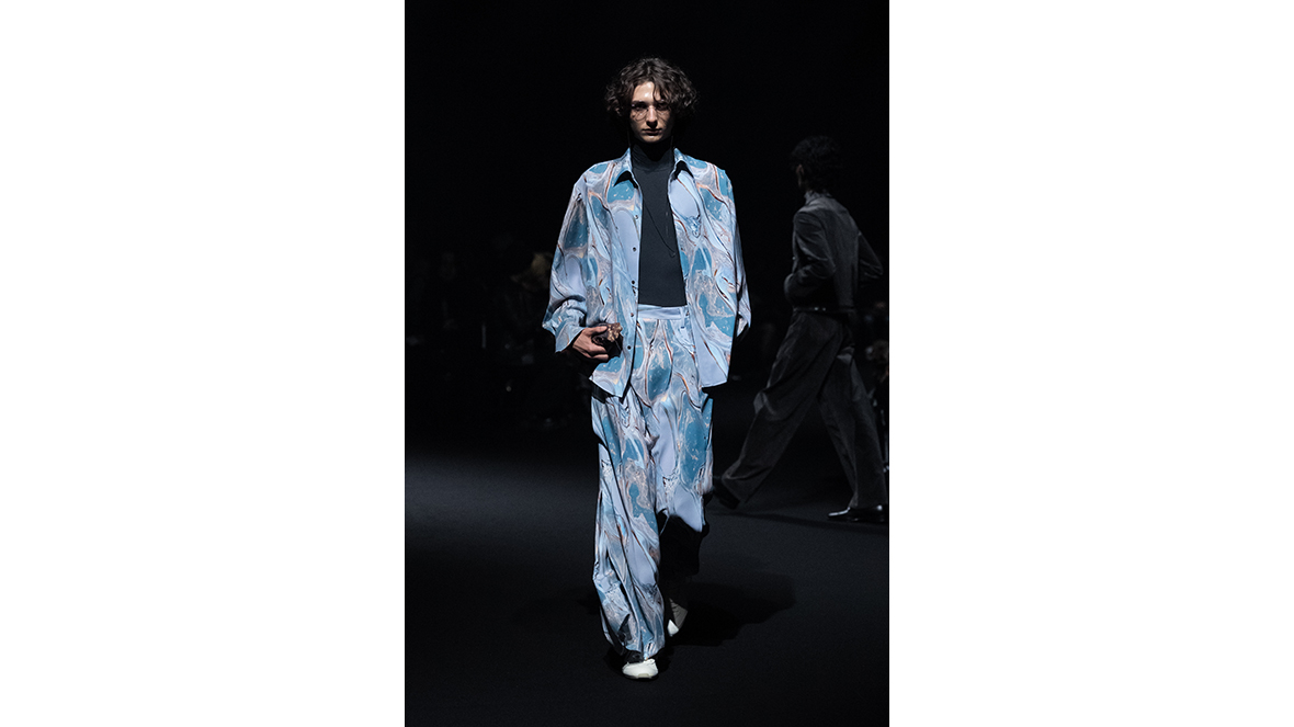 Outfit 3 with fabric printed by FOREARTH