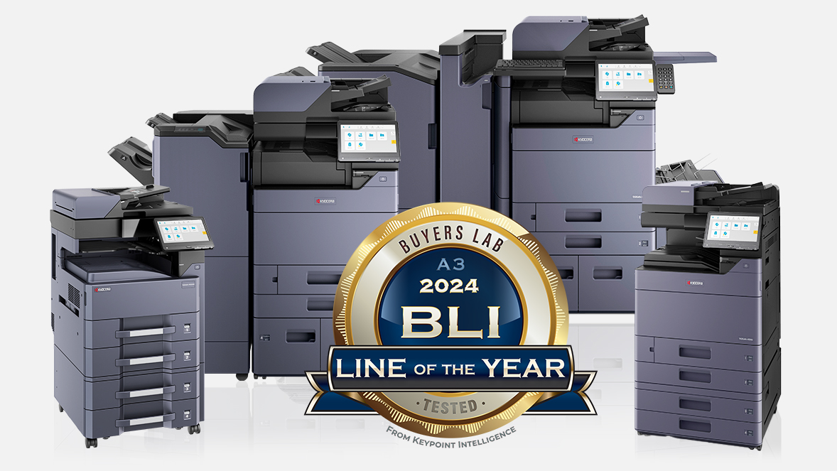 Recipients of the converted A3 Line of the Year!