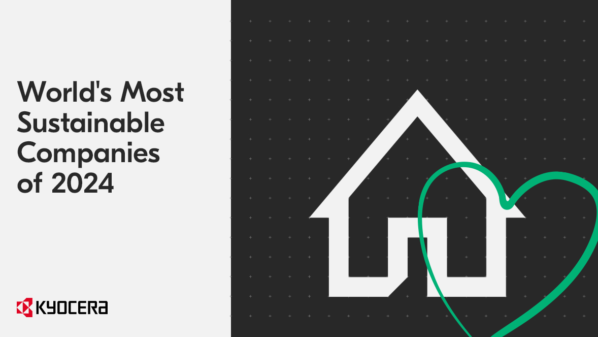 Kyocera, one of the World's Most Sustainable Companies of 2024