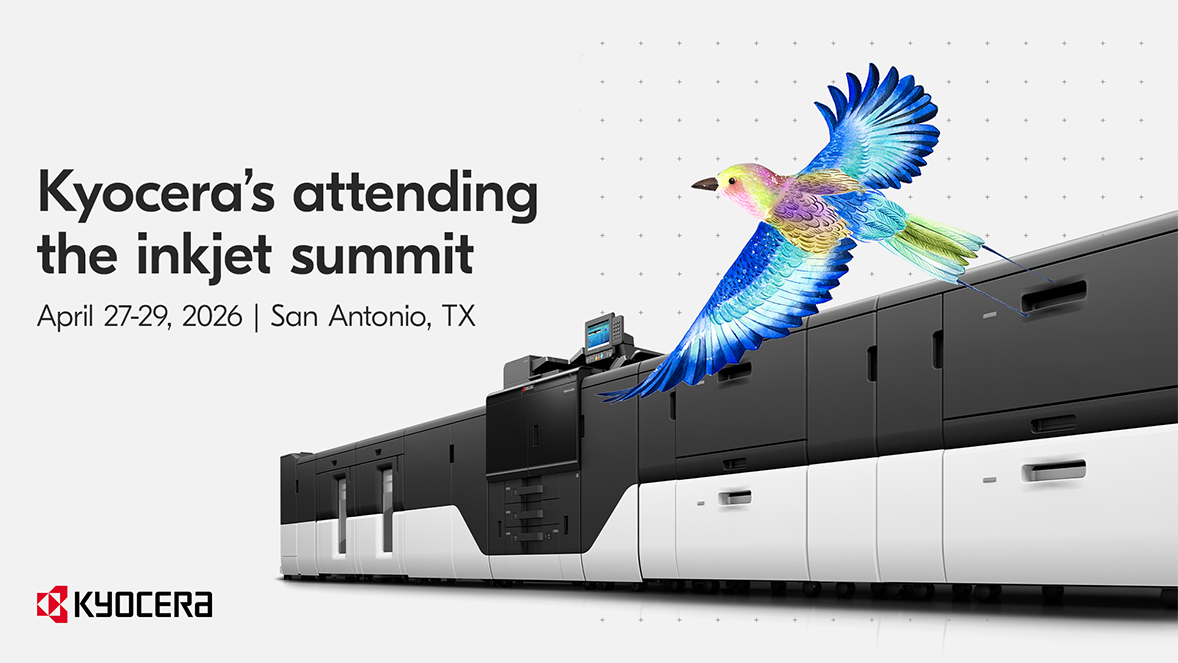 Kyocera attending Inkjet Summit 2026