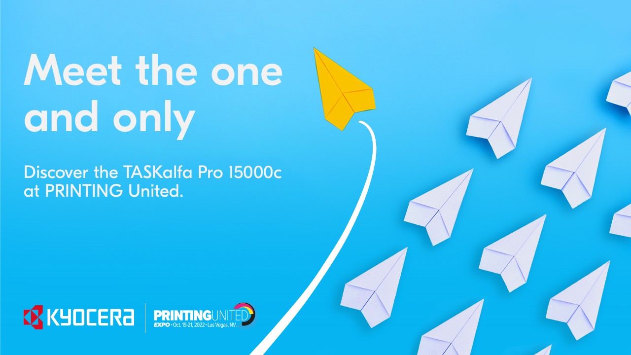 Discover the TASKalfa Pro 15000c at PRINTING United.