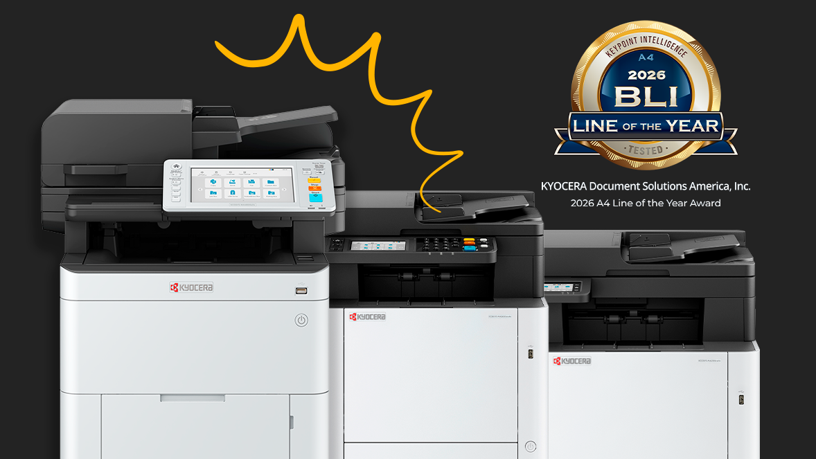 Kyocera Wins 2026 A4 Line of the Year Award from Keypoint Intelligence
