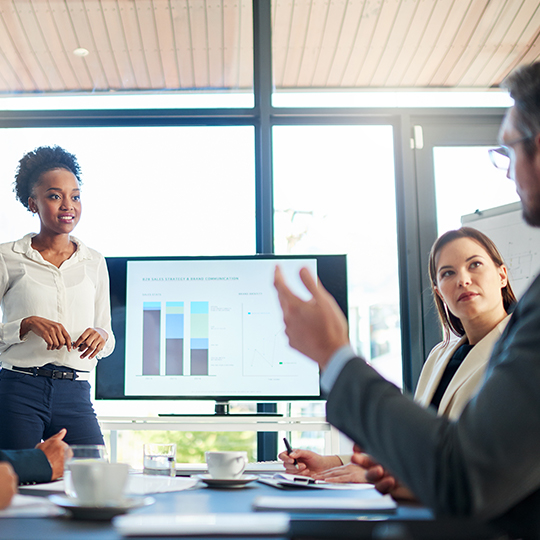 colleagues working on laptop