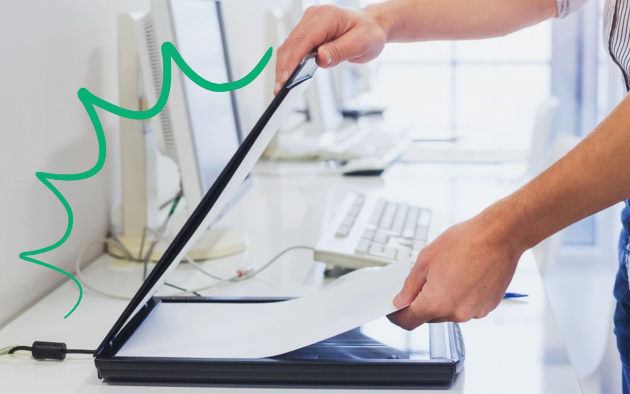 Digitize documents for more sustainable information management