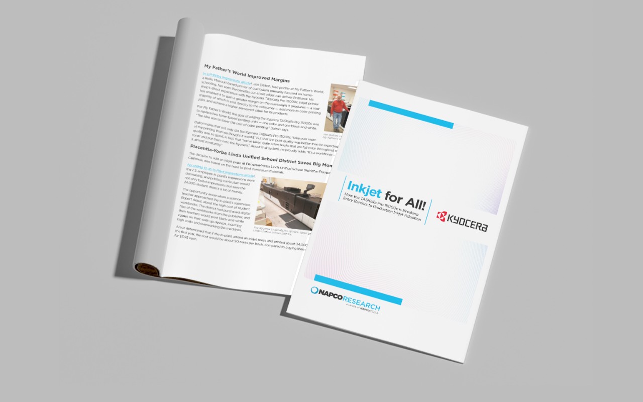 Download Inkjet For All Whitepaper by NAPCO