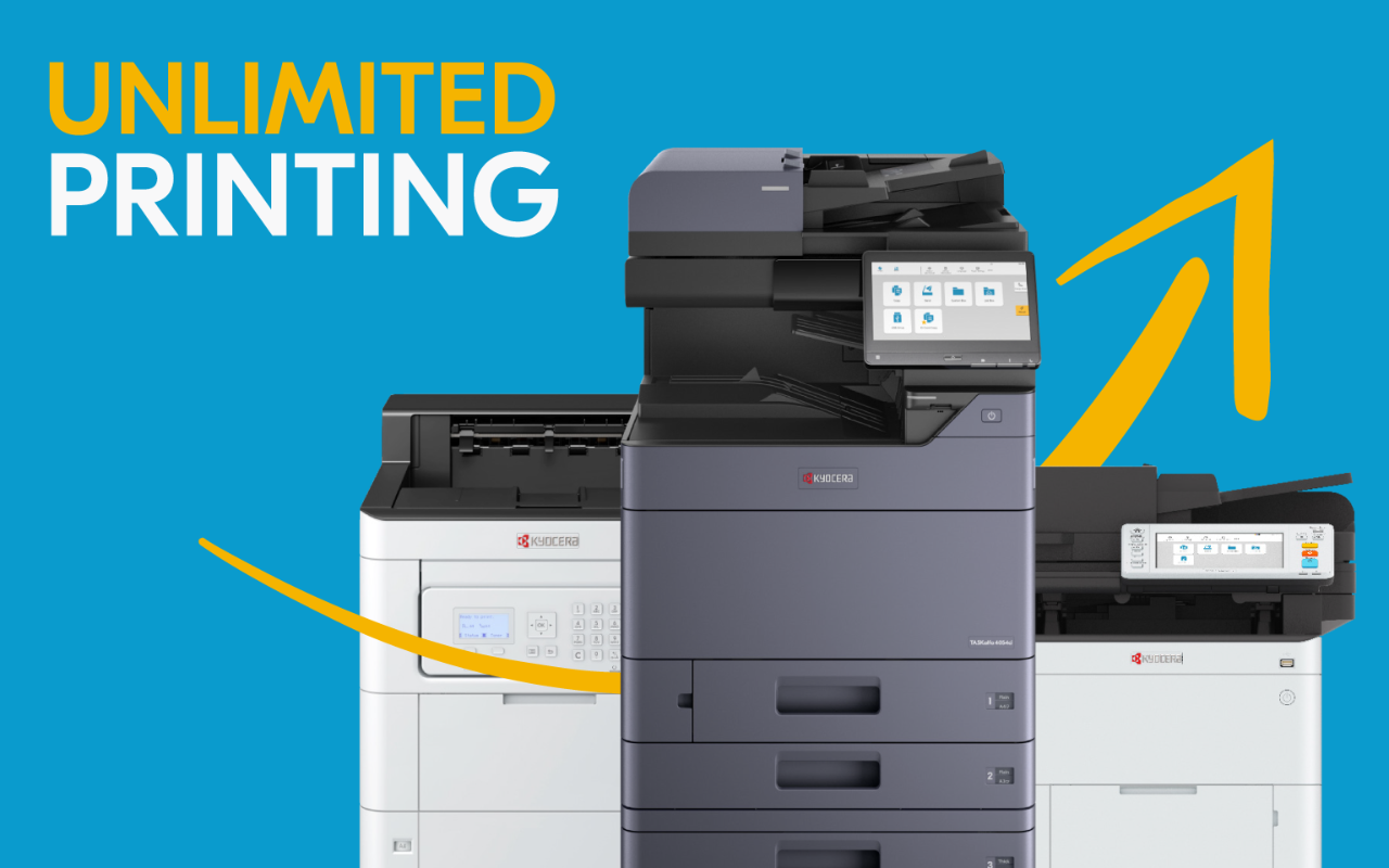 commercial printers and photocopiers for offices and businesses