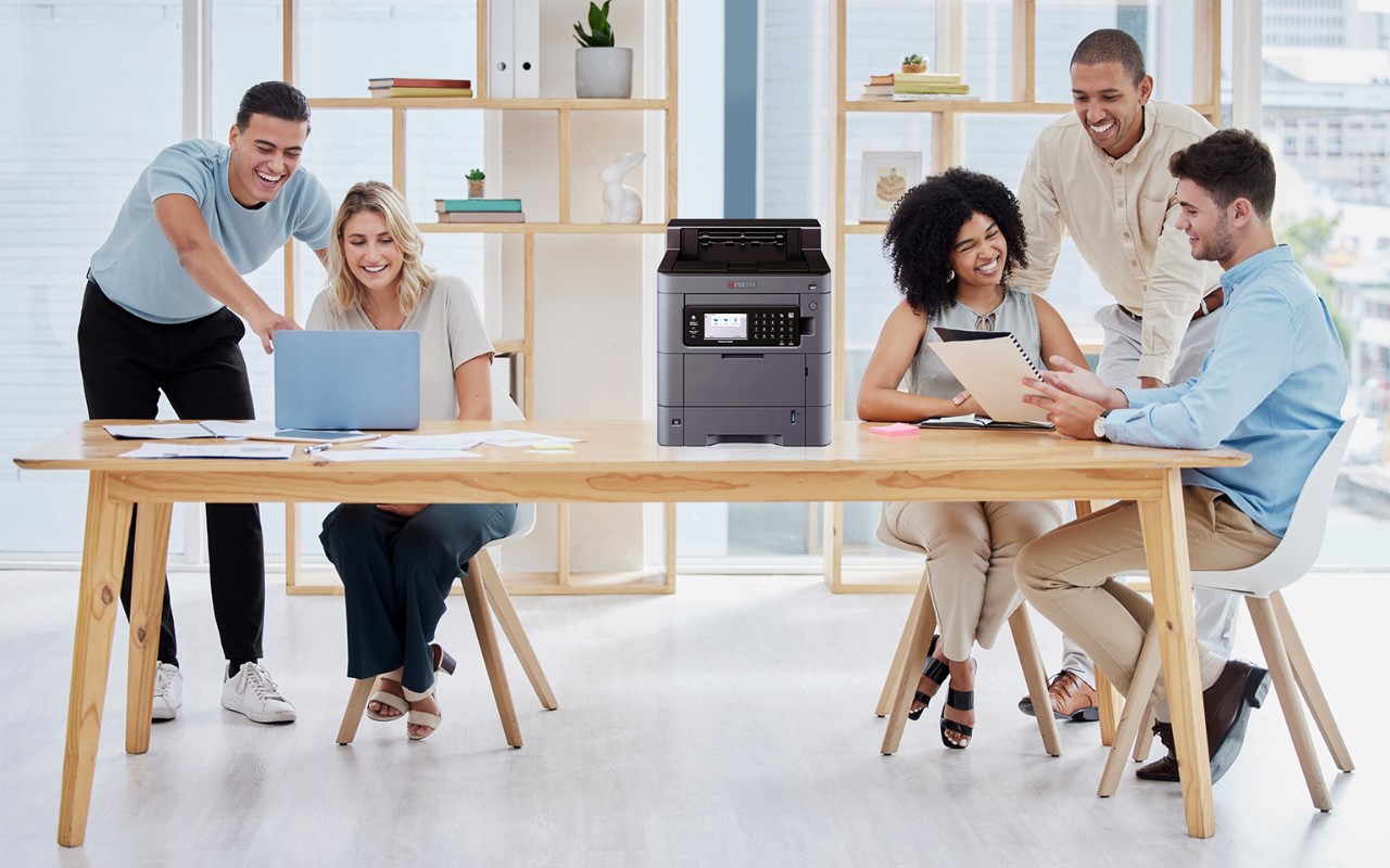 Office printer available on a printer leasing plan.