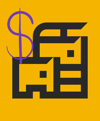 Printer and multifunctional printer icon with dollar sign showing savings.