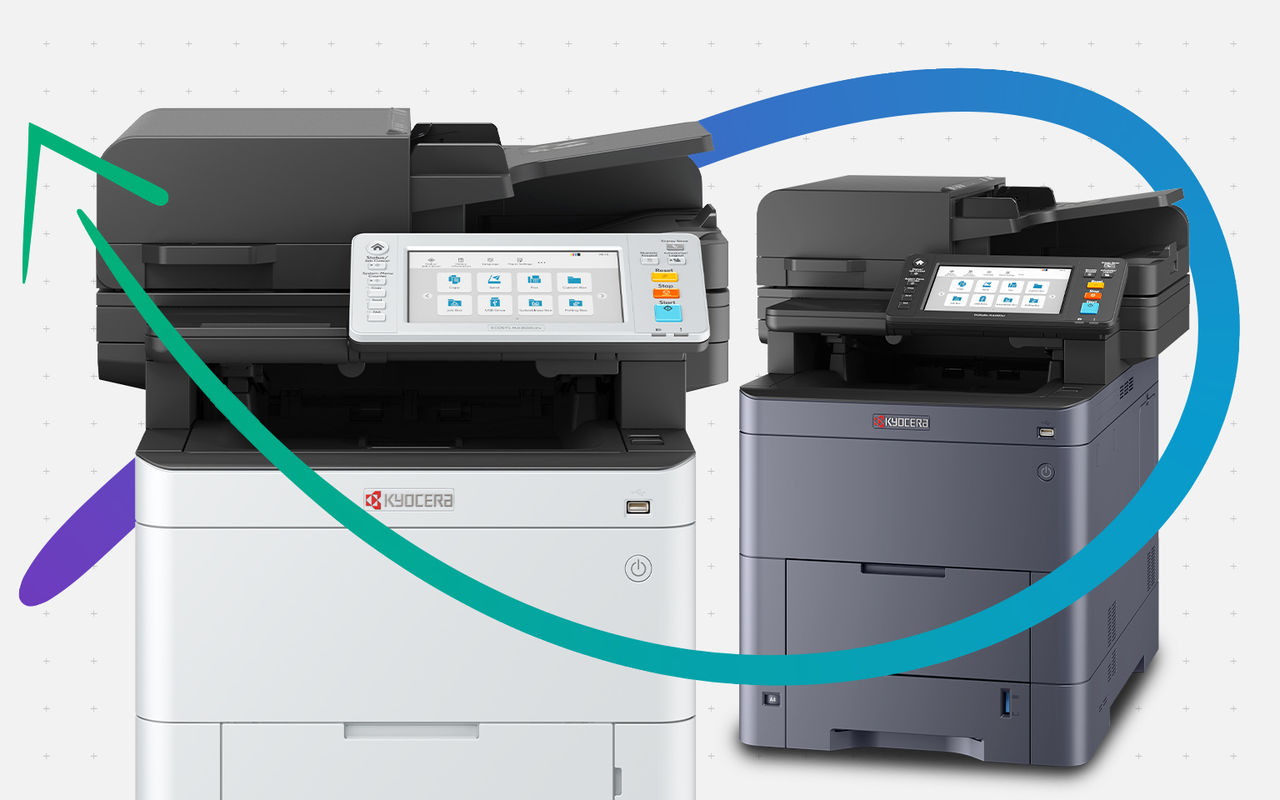 ¡Impresión sostenible con ECOSYS!