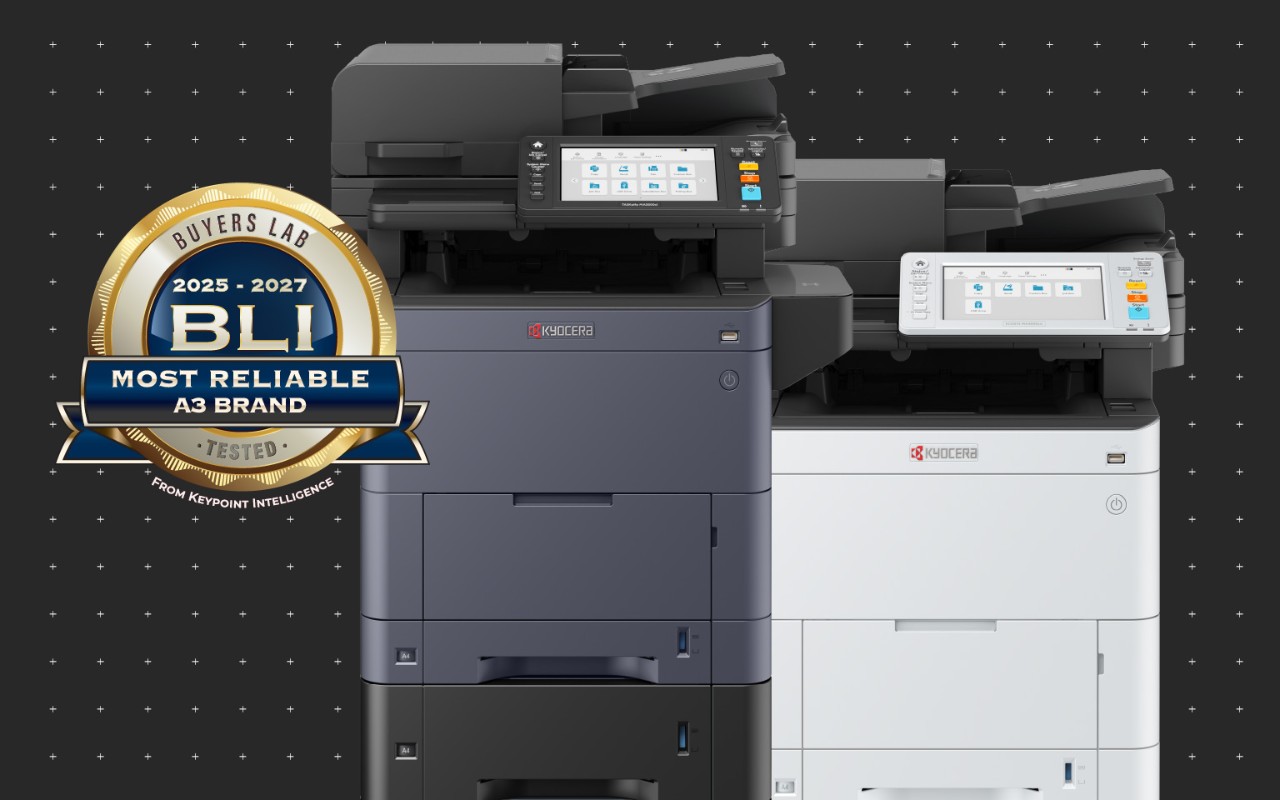 ¡Los dispositivos A3 y A4 de Kyocera ganan los BLI Awards!