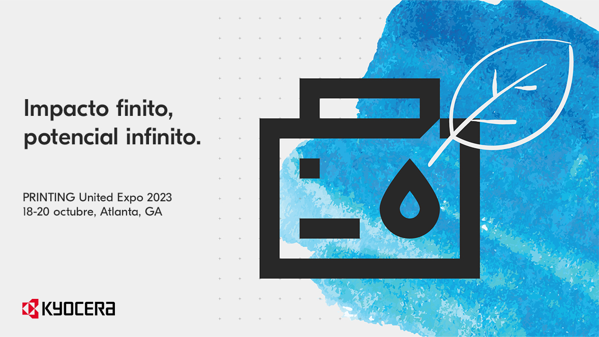 Kyocera revelará sus planes para la impresión de inyección de tinta en la PRINTING United Expo 2023