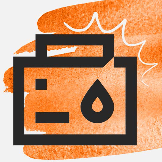 Impresoras comerciales inkjet con el gesto de marca de Kyocera.