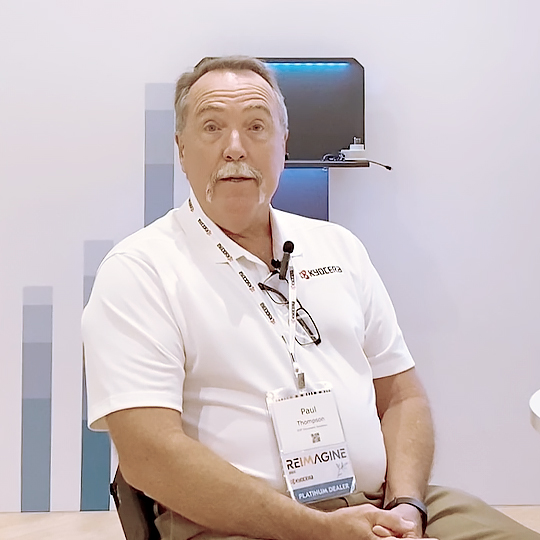 Paul Thomson, Presidente y Director de Electro Graphic Products, está entusiasmado con el futuro tras pasar por REIMAGINE.