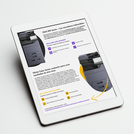Conozca la Serie Evolution de Kyocera