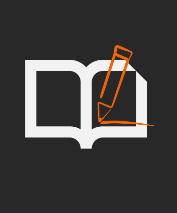 ícono de cuaderno escolar de trabajo