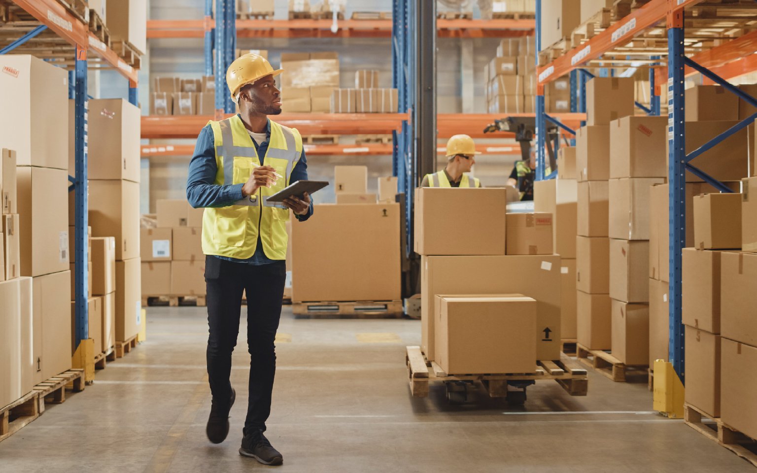 How does KCIM help logistics companies take control of workflows?