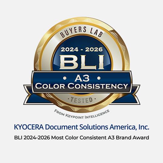 Somos ganadores del premio BLI 2024-2026 Most Color Consistent A3 Brand Somos ganadores del premio BLI 2024-2026 Most Color Consistent A3 Brand