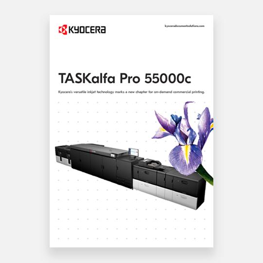 Check out the TASKalfa Pro 55000c brochure