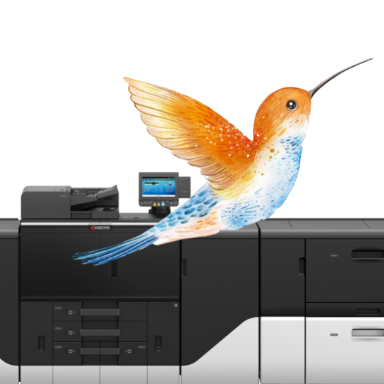 Discover Kyocera’s inkjet digital press! Discover Kyocera’s inkjet digital press!