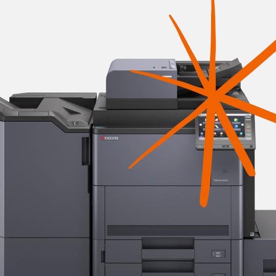 Color efficiency with Three Tier-Color multipurpose printer