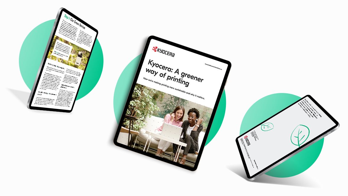 Kyocera: A greener way of printing eBook Kyocera: A greener way of printing eBook