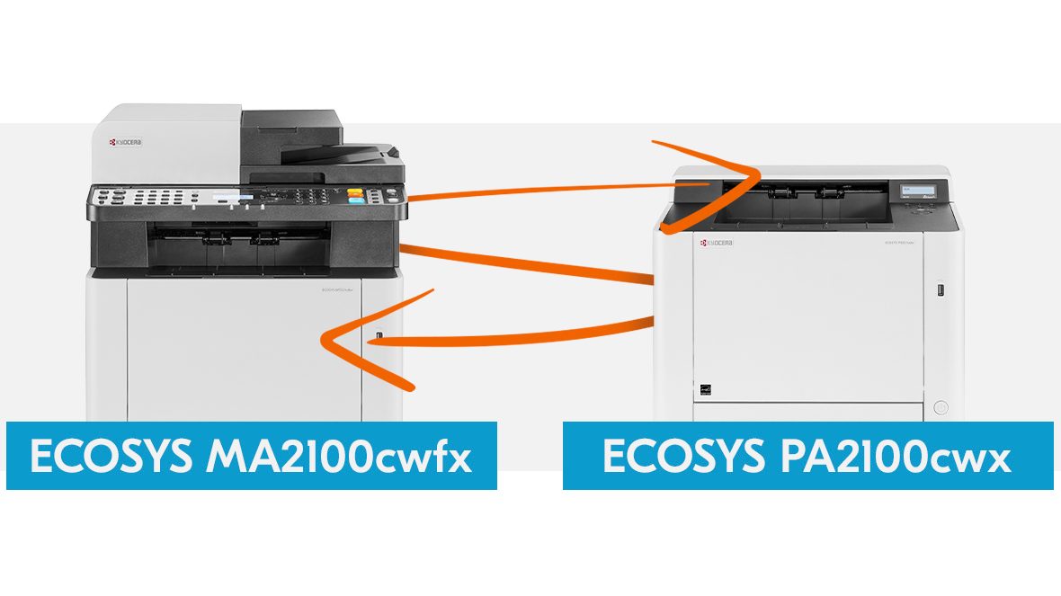 ECOSYS MA2100cwfx and ECOSYS PA2100cwx