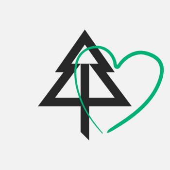 environment icon with a heart